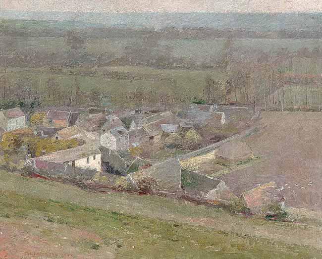 A Birds Eye View, Theodore Robinson